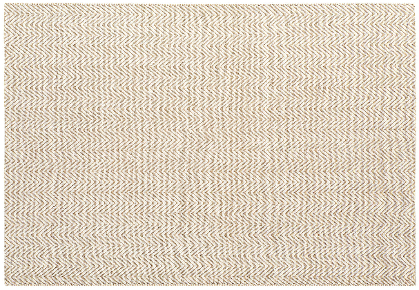 Tapis Ives en jute naturel tissé à plat