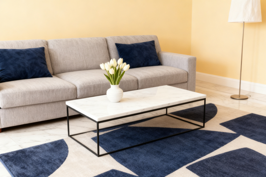 Tapis Romy 03 Cerf-volant Bleu