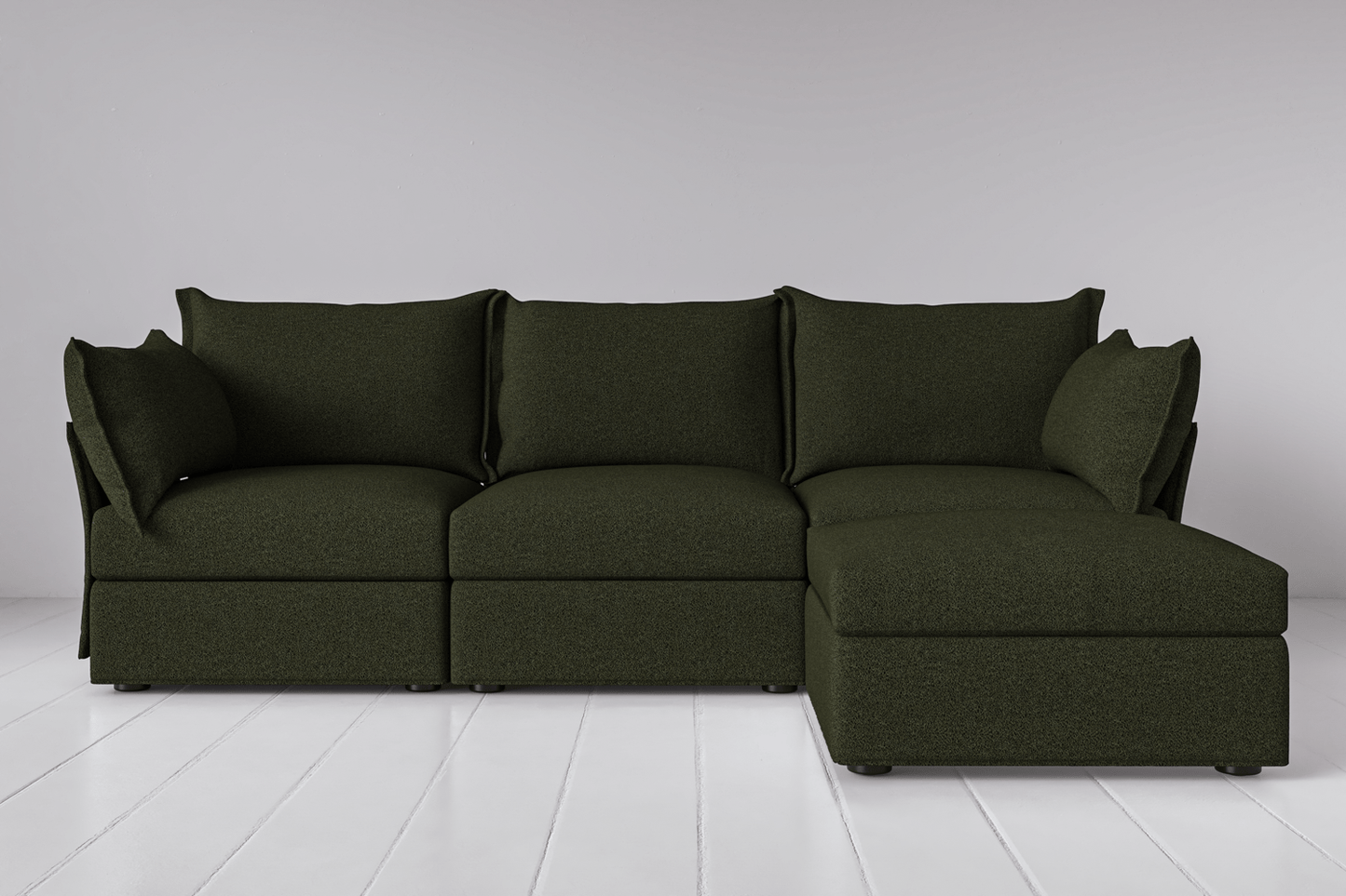 Modèle 06 Canapé 3 places avec méridienne à droite