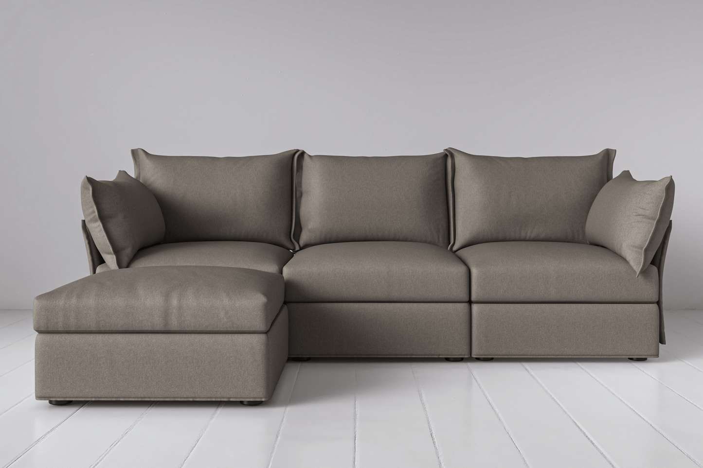 Modèle 06 Canapé 3 places avec méridienne gauche