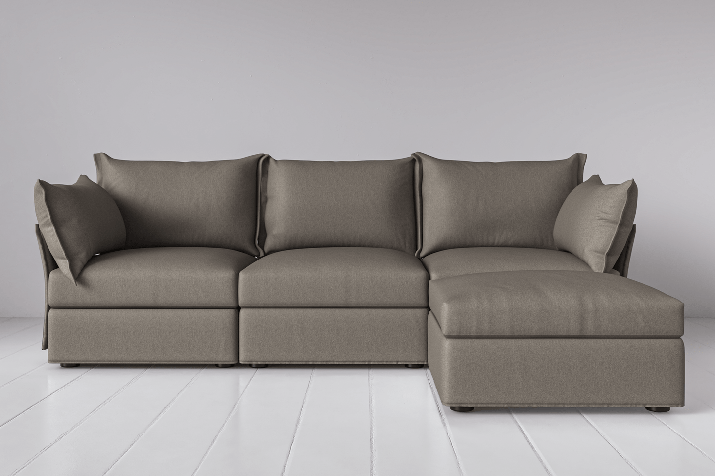 Modèle 06 Canapé 3 places avec méridienne à droite