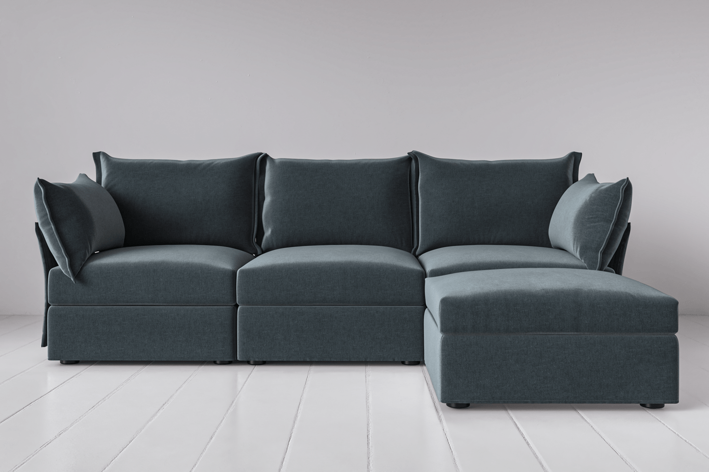 Modèle 06 Canapé 3 places avec méridienne à droite