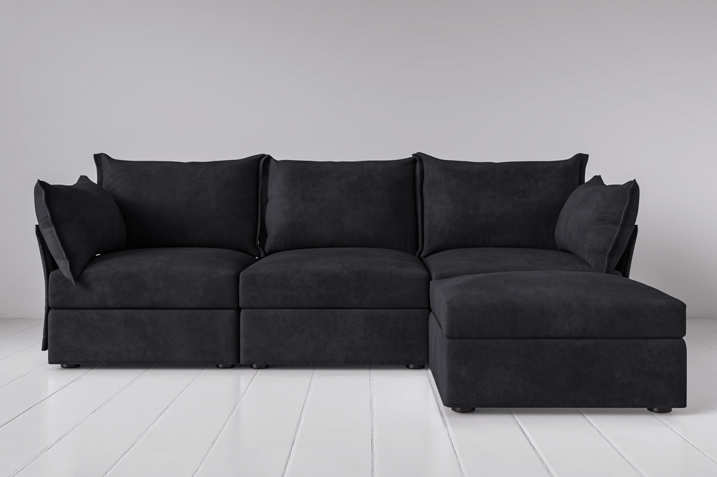 Modèle 06 Canapé 3 places avec méridienne à droite