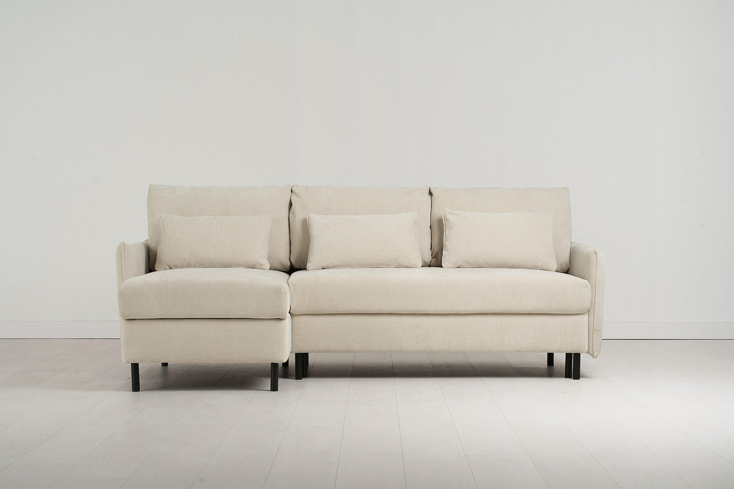 Modèle 12 Canapé-lit 3 places avec méridienne à gauche et rangement