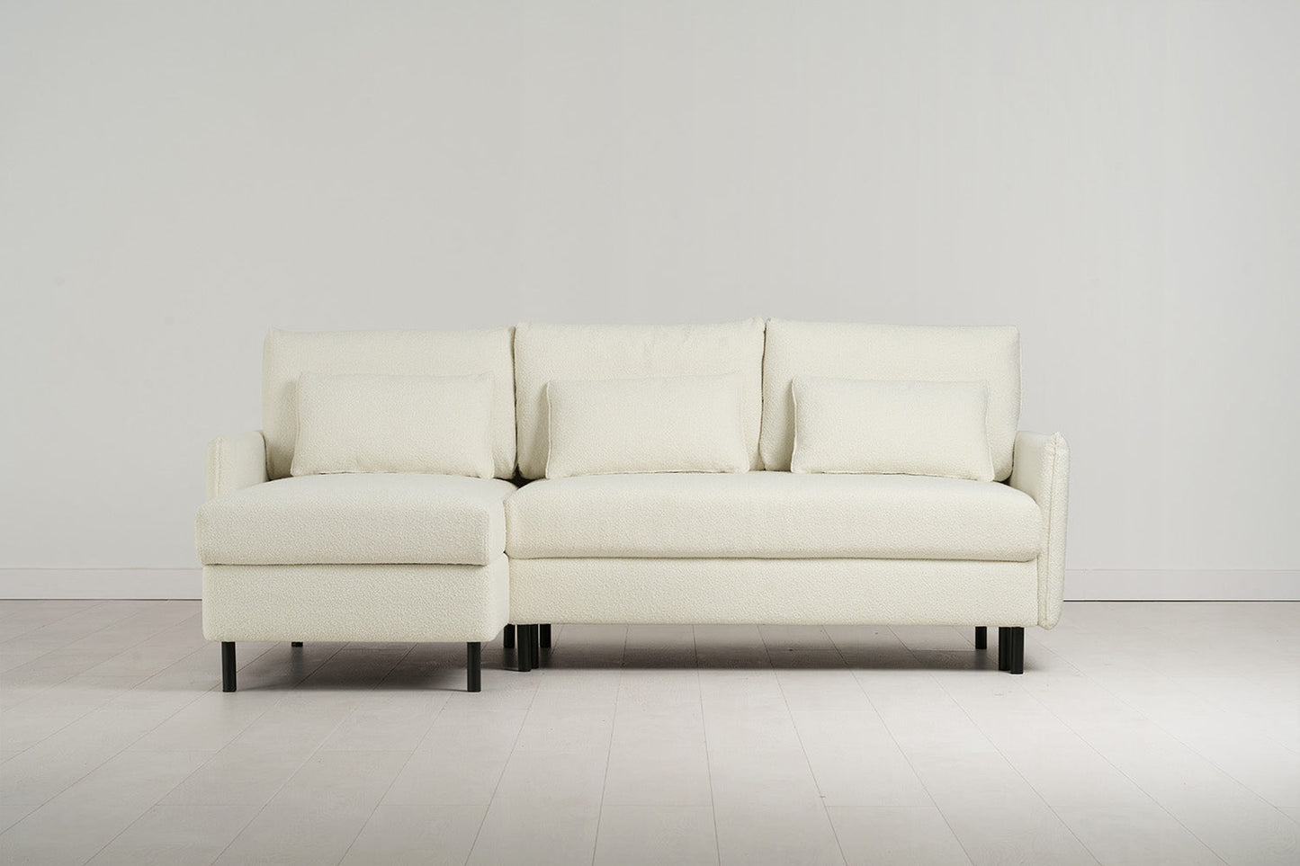 Modèle 12 Canapé-lit 3 places avec méridienne à gauche et rangement