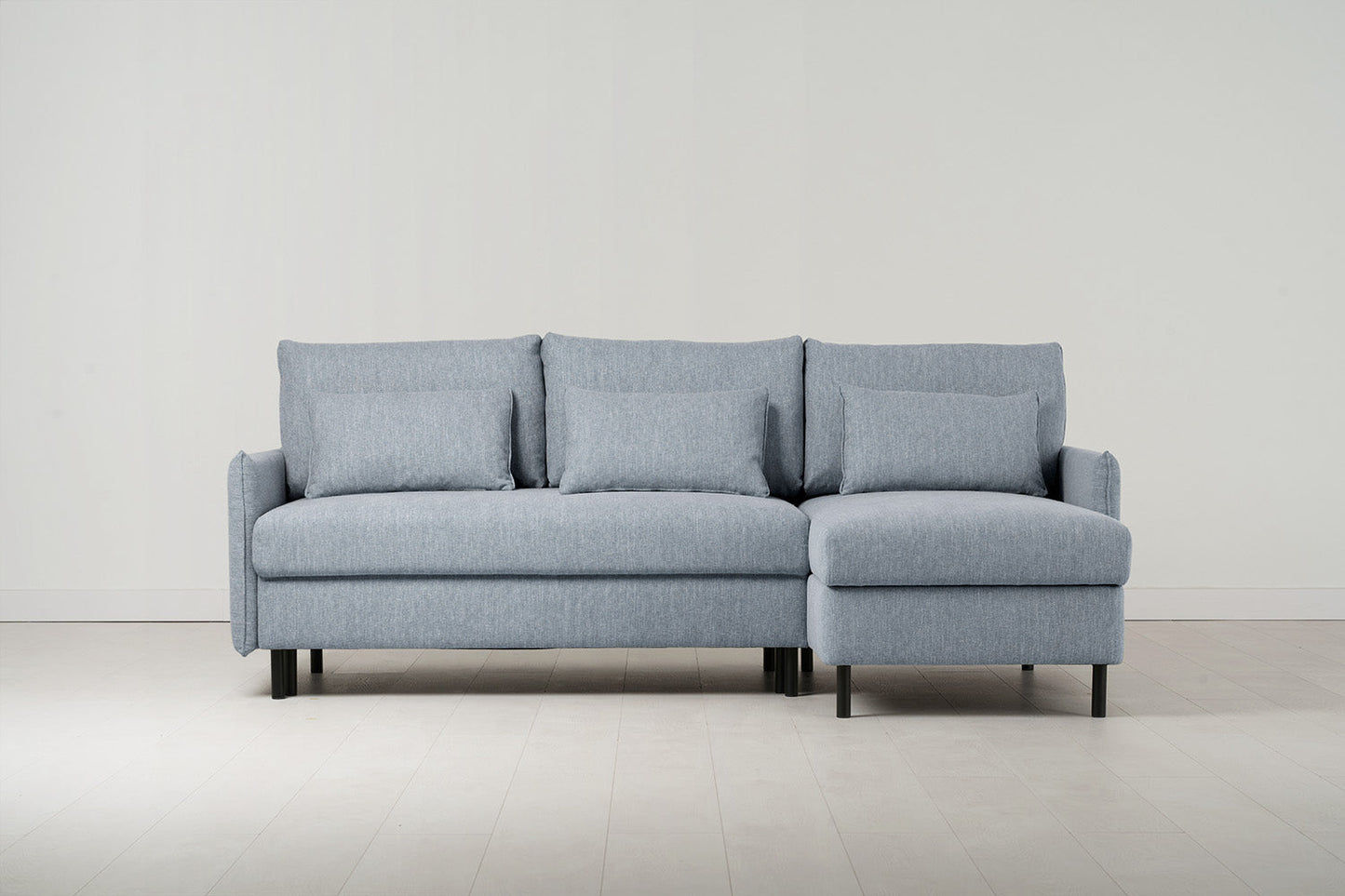 Modèle 12 Canapé-lit 3 places avec méridienne à droite et rangement