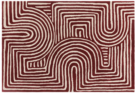 Tapis récifal Curve Plum