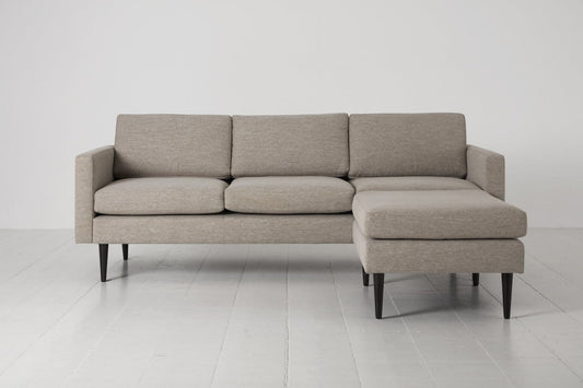 Modèle 01 Canapé 3 places avec méridienne à droite