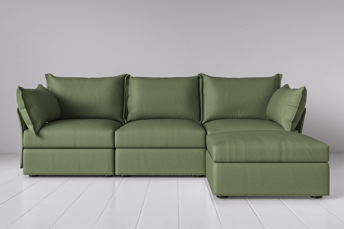 Modèle 06 Canapé 3 places avec méridienne à droite