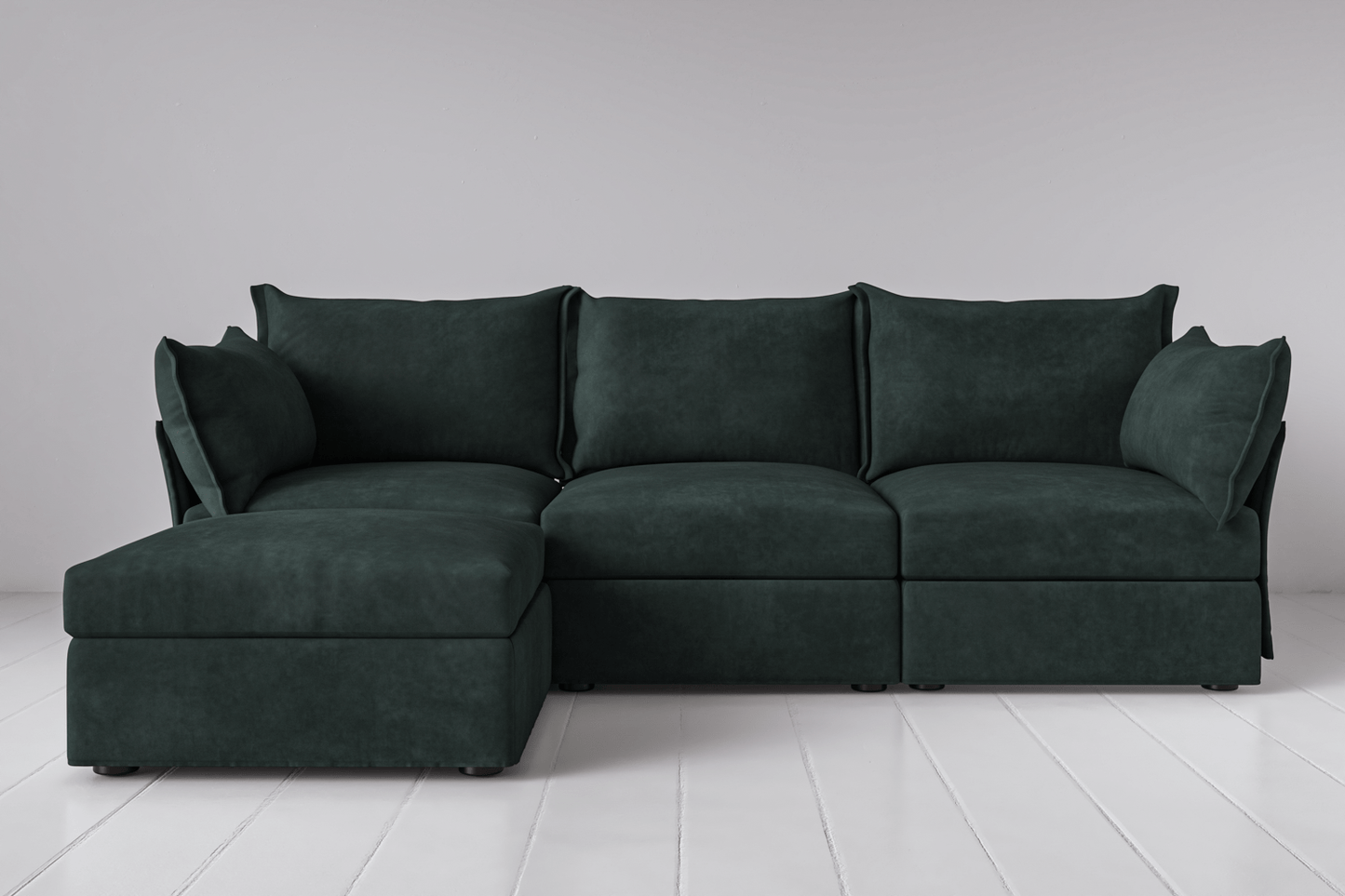 Modèle 06 Canapé 3 places avec méridienne gauche