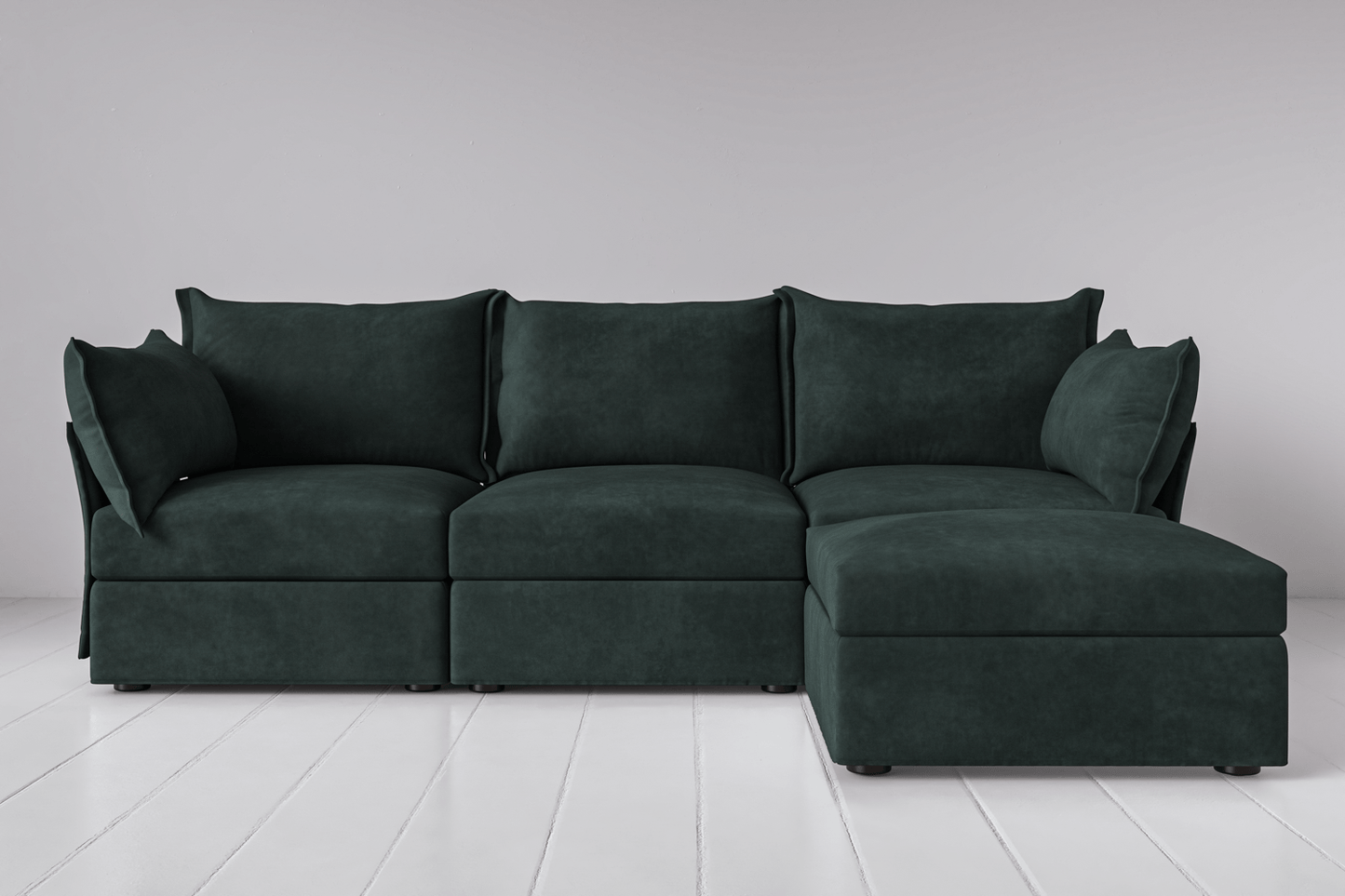 Modèle 06 Canapé 3 places avec méridienne à droite