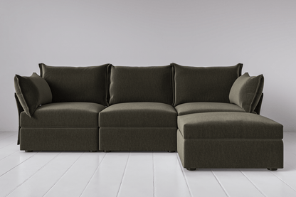 Modèle 06 Canapé 3 places avec méridienne à droite