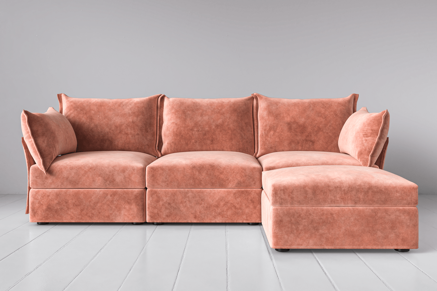 Modèle 06 Canapé 3 places avec méridienne à droite