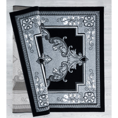 Tapis de salon Porch &amp; Den Curry sculpté à la main