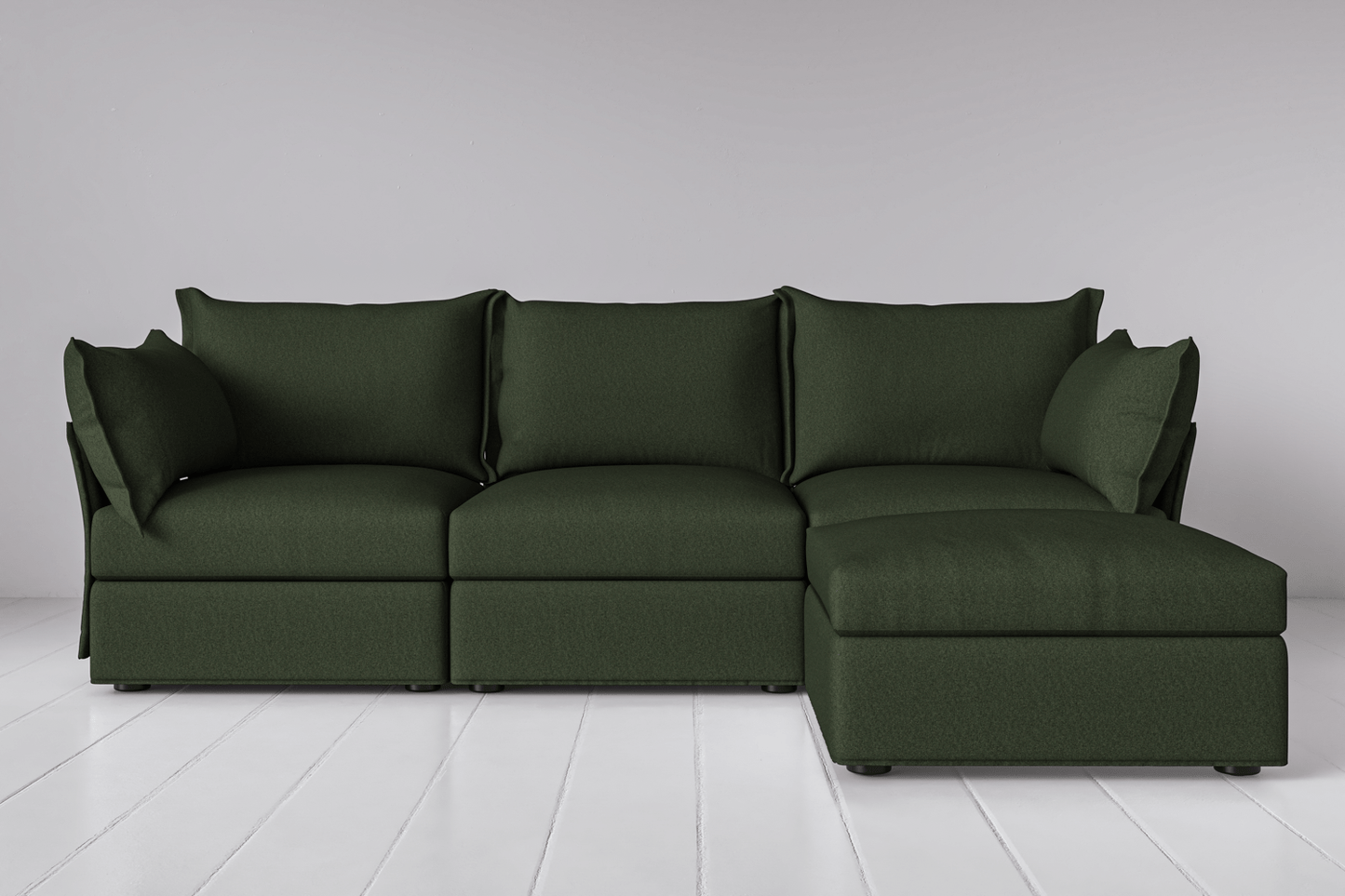 Modèle 06 Canapé 3 places avec méridienne à droite